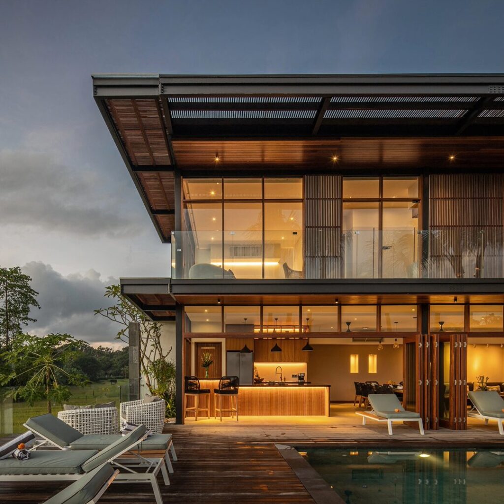 Canggu elegant designed four-bedroom villa