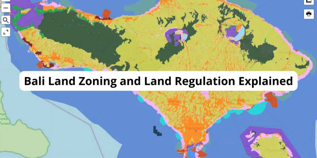 bali land zoning