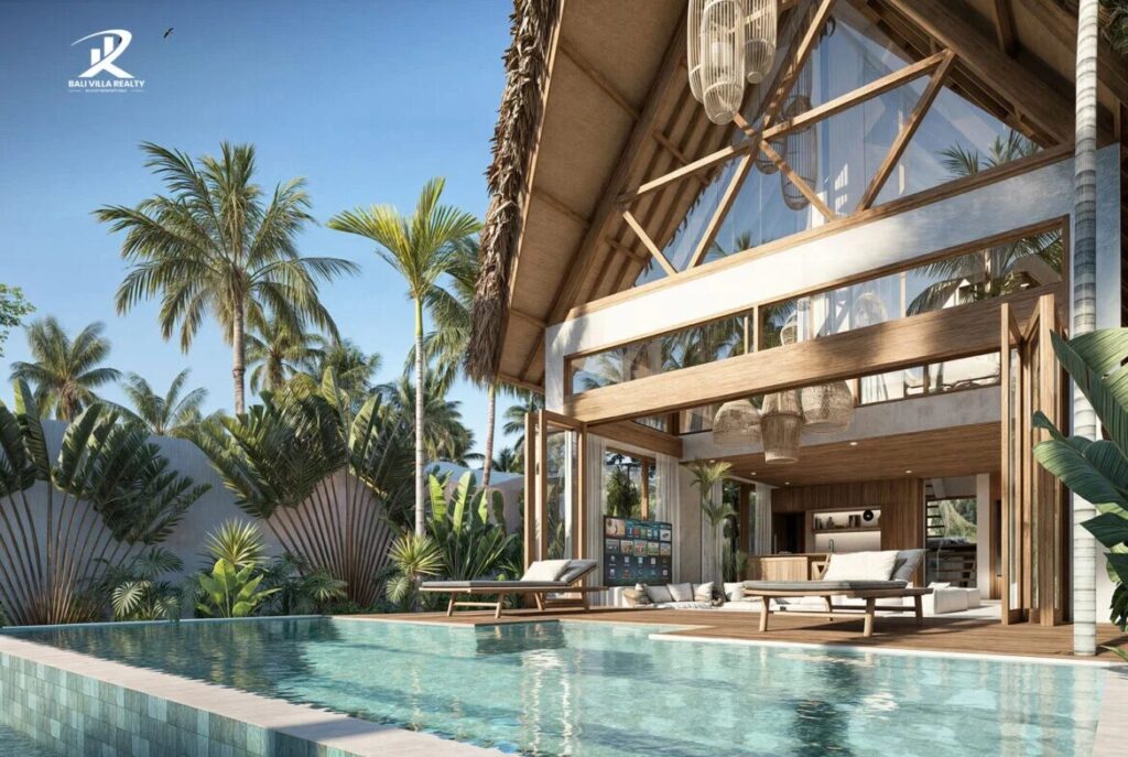 Off-Plan Modern Balinese Style 2 Bedroom Villa for Sale Leasehold in Bali