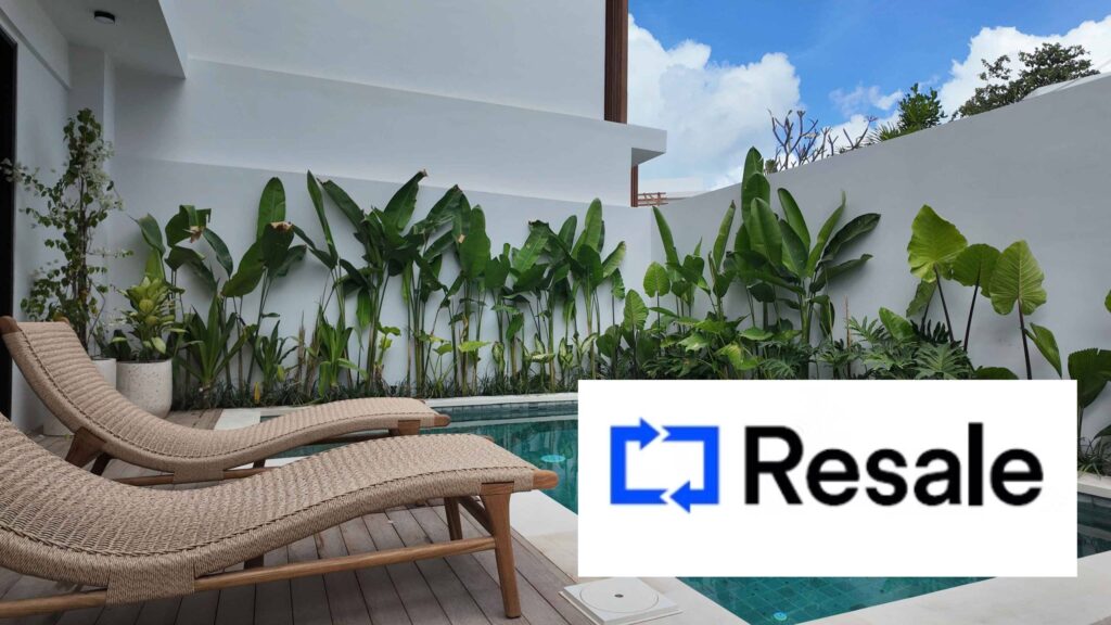 bali villa resell