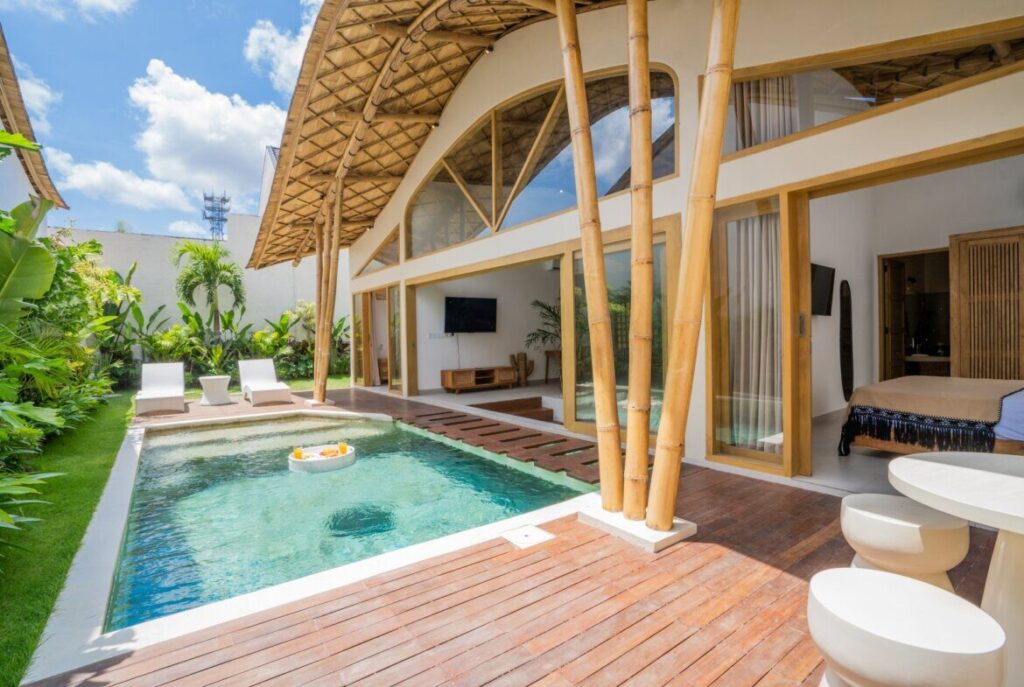 bali bamboo house