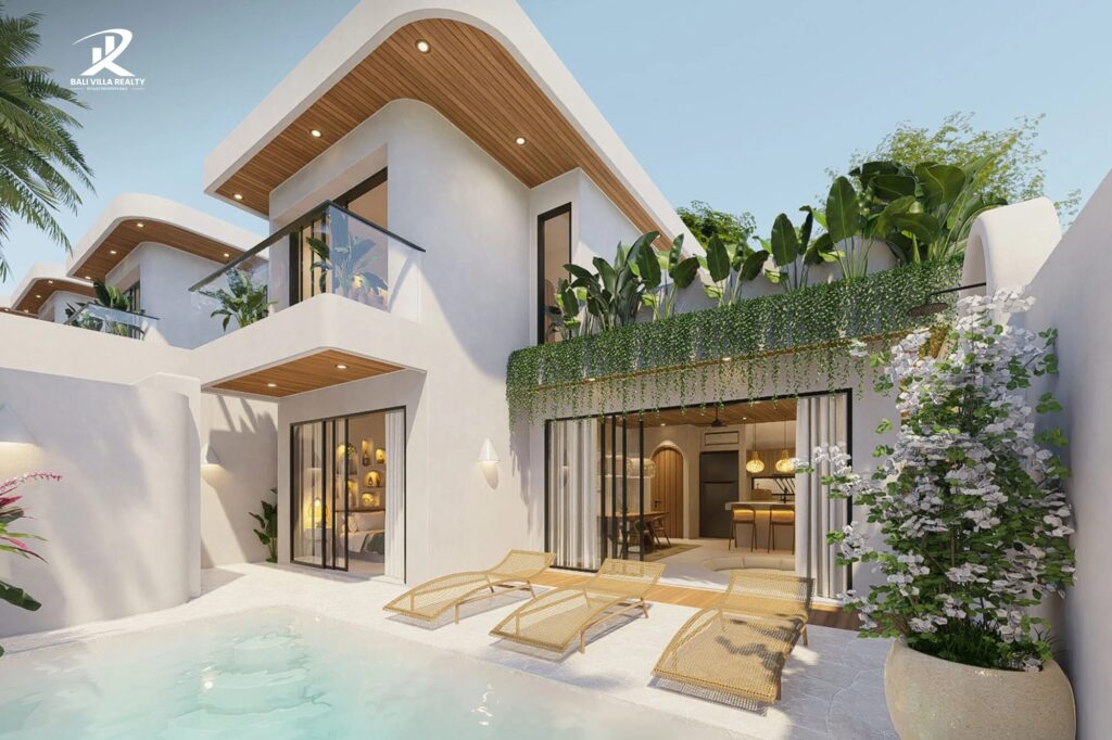 Under Construction 2 Bedroom Villa with Mediterranean Style For Sale Leasehold In Uluwatu Bali