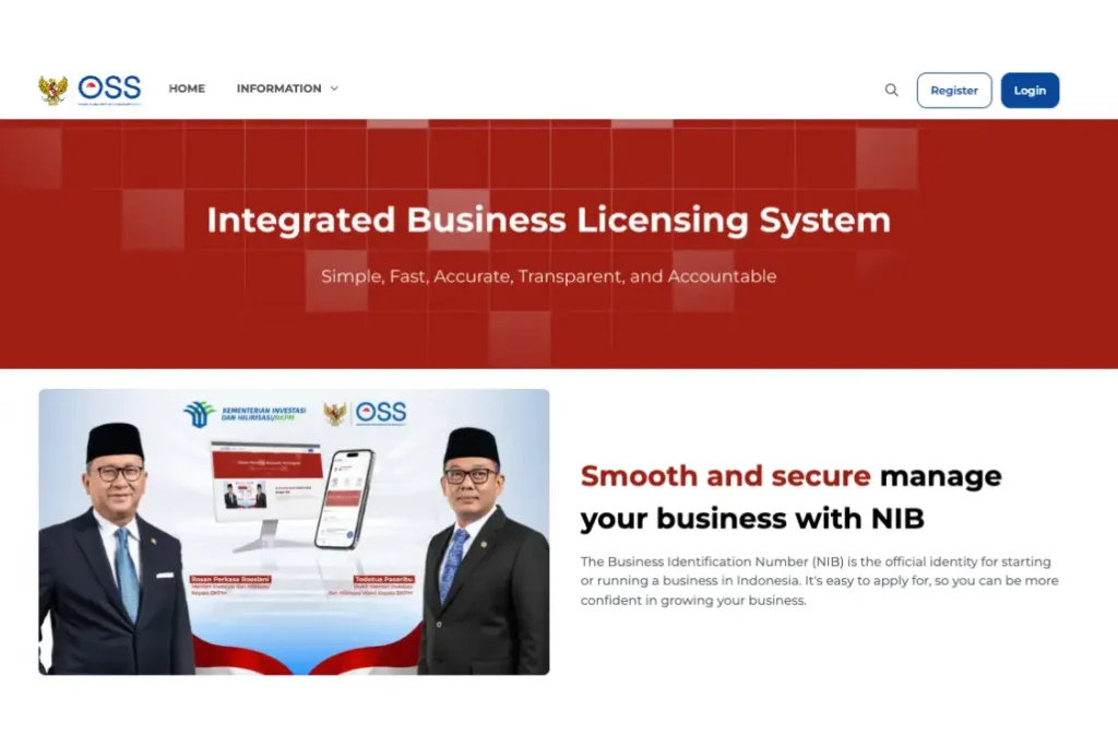 indonesia oss system to register foreign business in bali